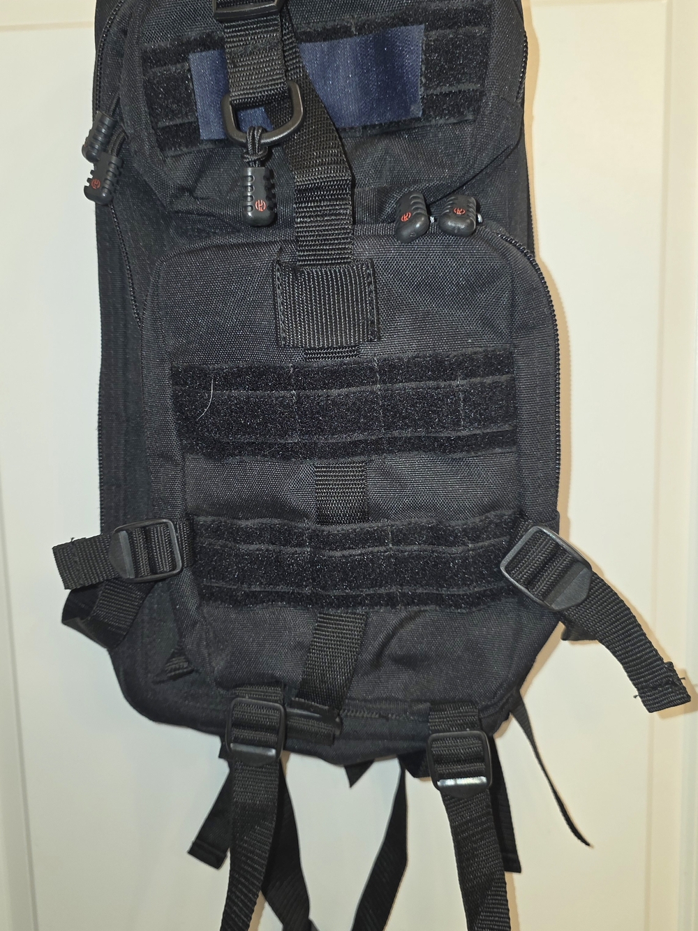 Flying Circle Presidio Tactical Assault Backpack Black Military Bug Out EDC Bag